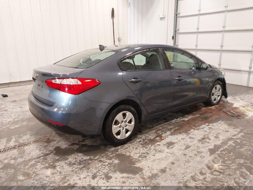 Vin: knafk4a68e5065698, lot: 46661802, kia forte lx 20144