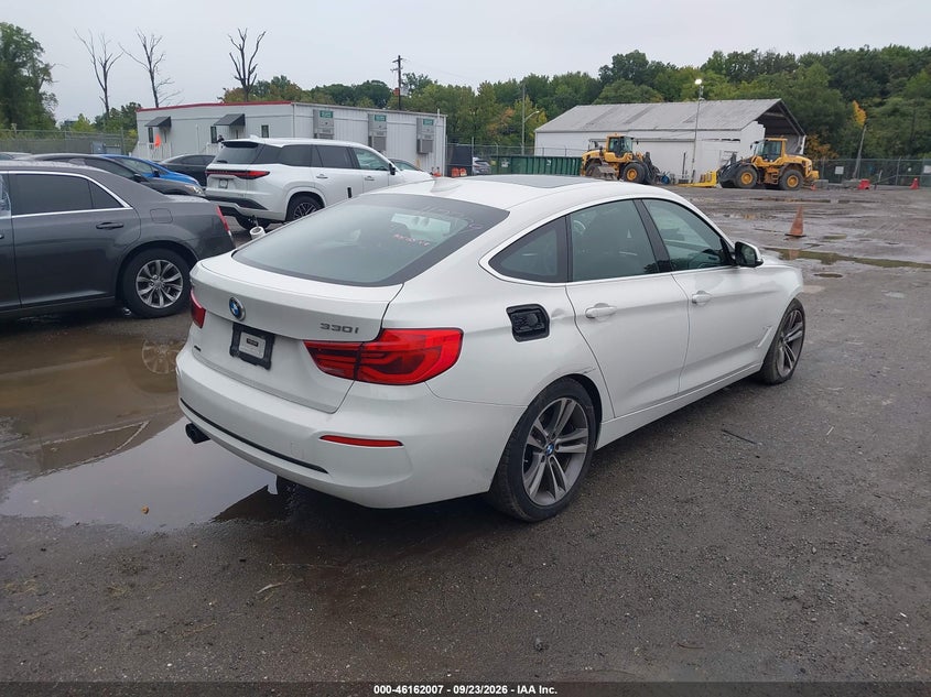 Vin: wba8z9c55jg828023, lot: 46661806, bmw 330i gran turismo xdrive 20184