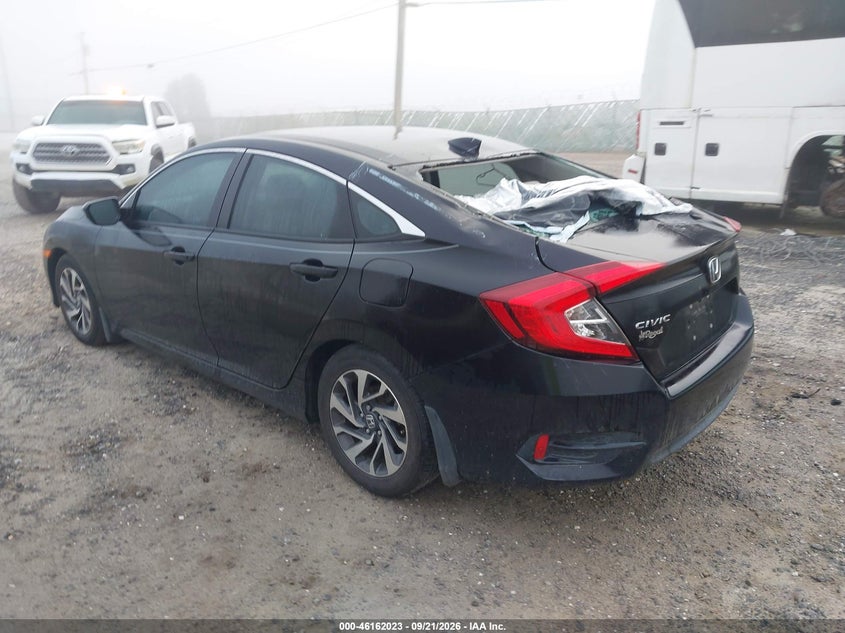 Vin: 19xfc2f76he051958, lot: 46661822, honda civic ex 20173