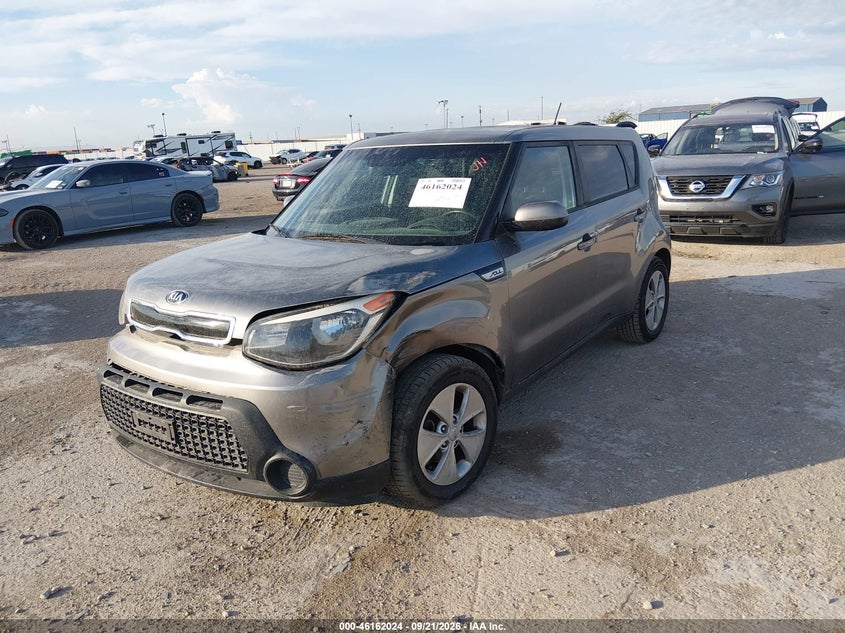 Vin: kndjn2a2xg7395968, lot: 46661824, kia soul 20162