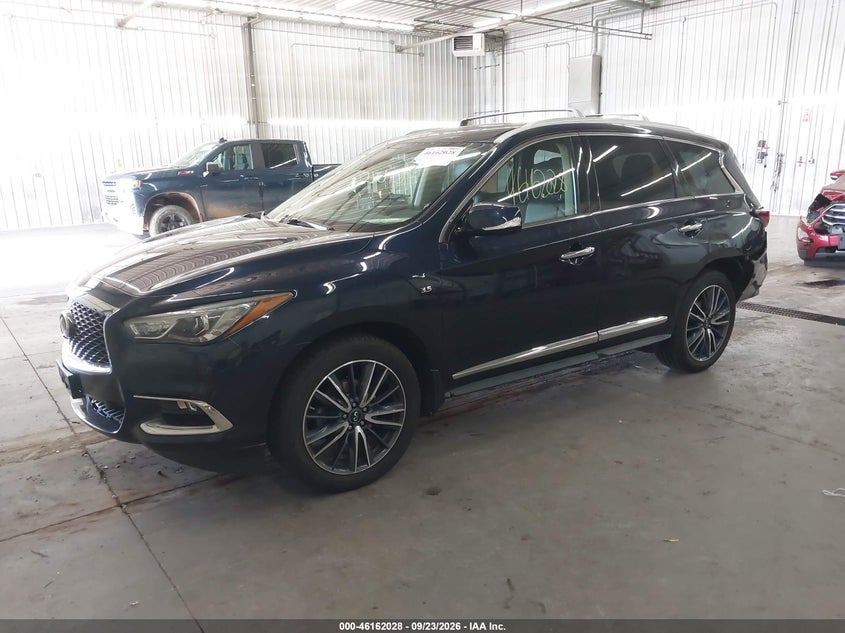 Vin: 5n1dl0mm8kc532812, lot: 46661827, infiniti qx60 luxe 20192