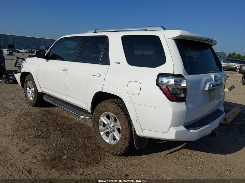 Vin: jtezu5jr5f5108496, lot: 46661831, toyota 4runner sr5 20153