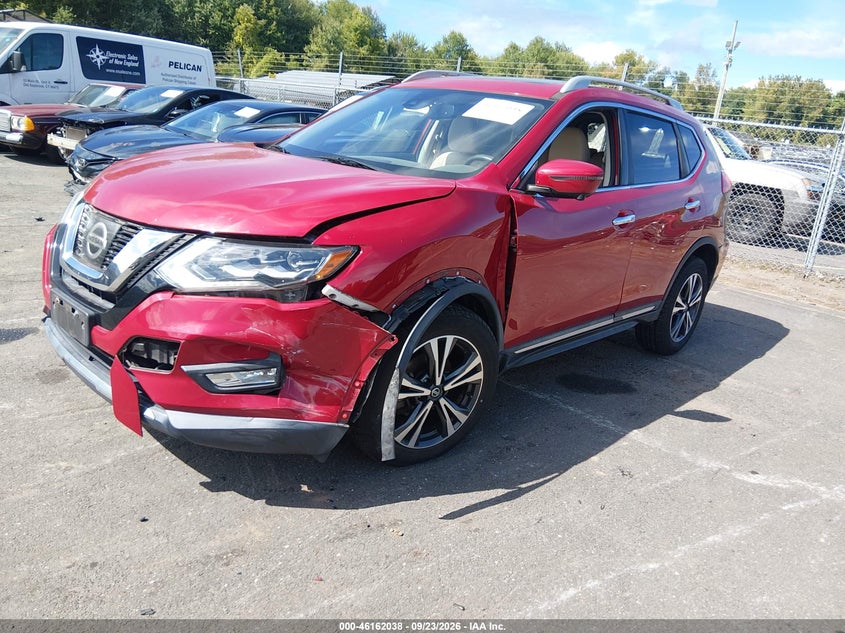 Vin: 5n1at2mv5hc779916, lot: 46661837, nissan rogue sl 20172