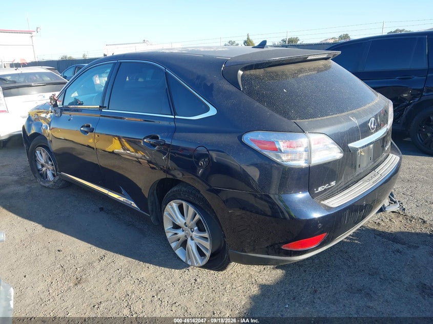 Vin: jtjzb1baxa2402060, lot: 46661846, lexus rx 450h 20103