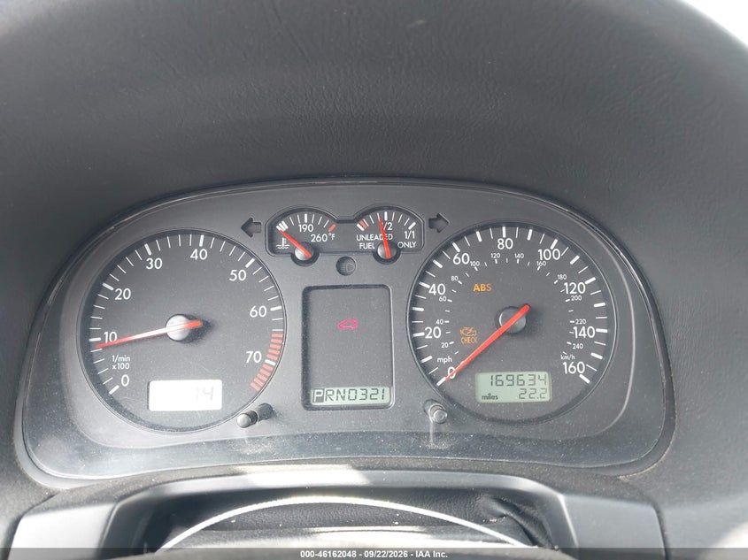 2000 VOLKSWAGEN JETTA auction photo 7
