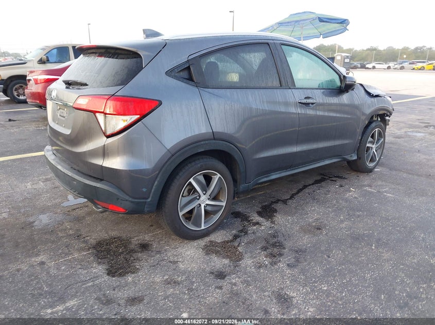 Vin: 3czru5h53nm744375, lot: 46661871, honda hr-v 2wd ex 20224