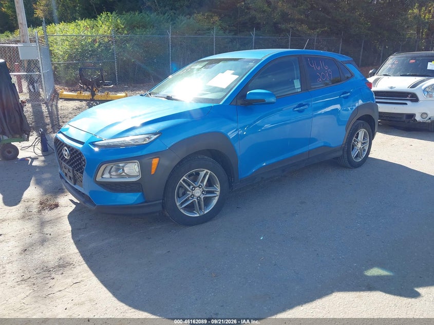 Vin: km8k12aa1ku269897, lot: 46661888, hyundai kona se 20192
