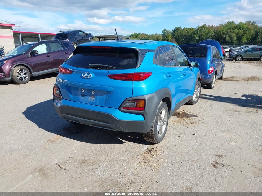 Vin: km8k12aa1ku269897, lot: 46661888, hyundai kona se 20194