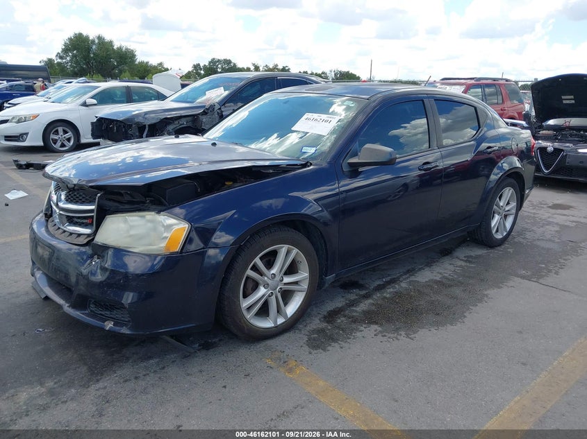 Vin: 1c3cdzag6cn315690, lot: 46661899, dodge avenger se 20122