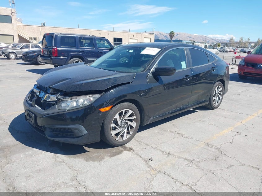 Vin: 19xfc2f70ge239163, lot: 46661921, honda civic ex 20162