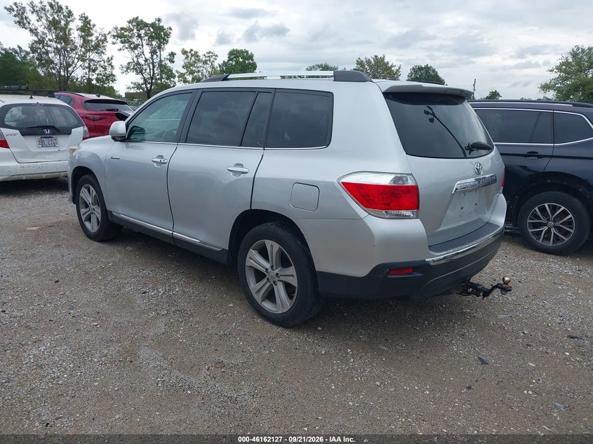Vin: 5tddk3eh3cs109596, lot: 46661926, toyota highlander limited v6 20123