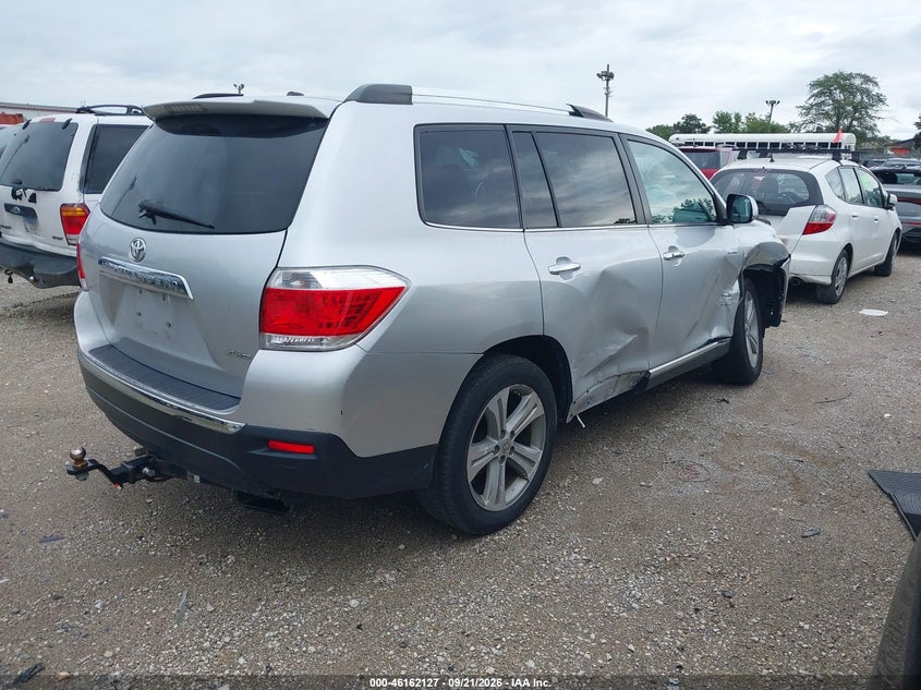 Vin: 5tddk3eh3cs109596, lot: 46661926, toyota highlander limited v6 20124
