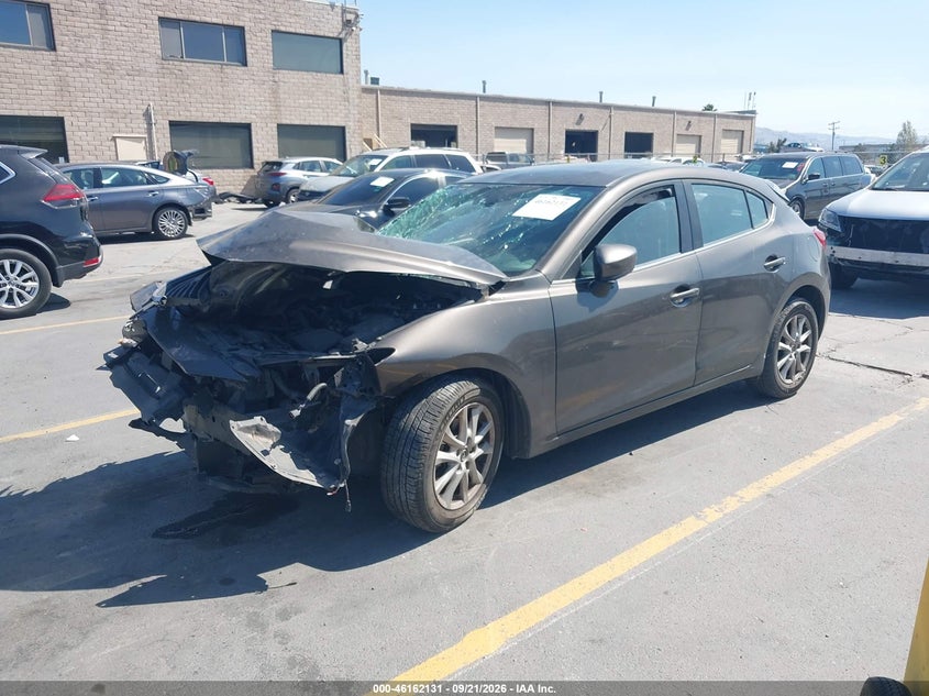 Vin: jm1bm1n70g1288857, lot: 46661930, mazda mazda3 i grand touring 20162