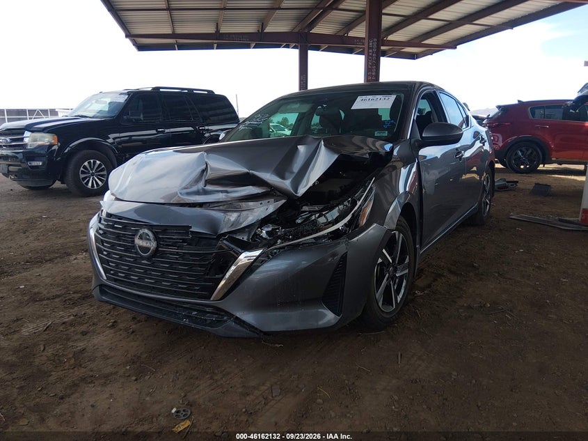 Vin: 3n1ab8cvxry285543, lot: 46661931, nissan sentra sv xtronic cvt 20242