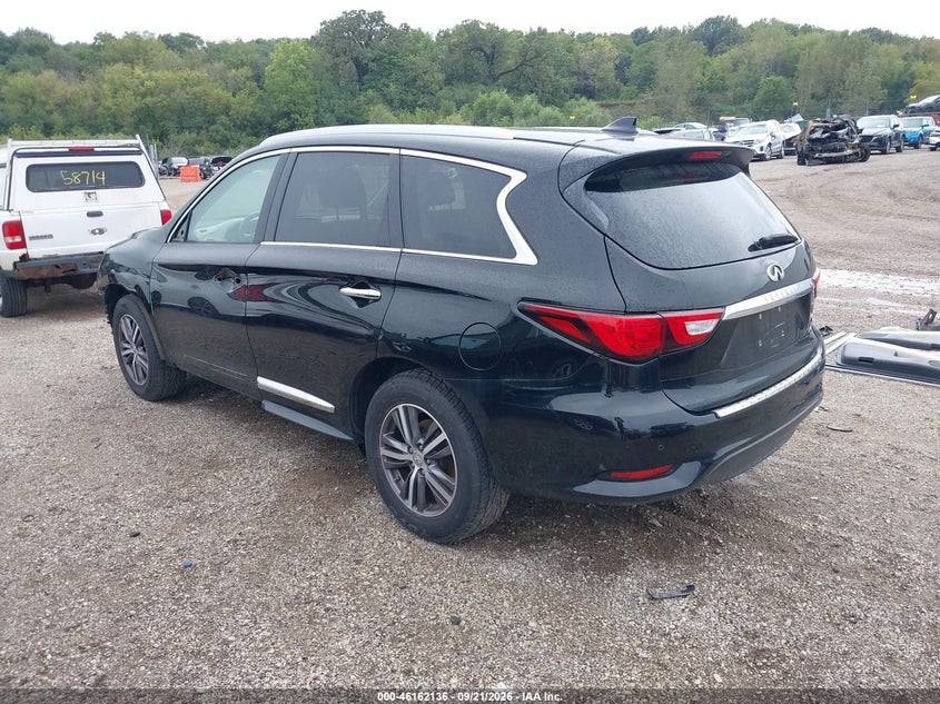 Vin: 5n1dl0mn7jc513952, lot: 46661935, infiniti qx60 20183