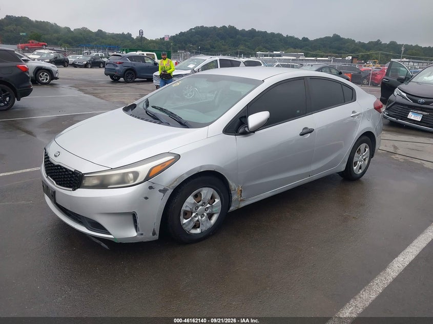 Vin: 3kpfk4a71he048598, lot: 46661939, kia forte lx 20172