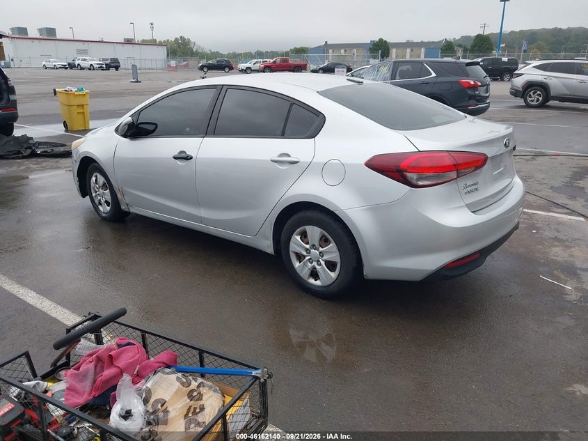 Vin: 3kpfk4a71he048598, lot: 46661939, kia forte lx 20173