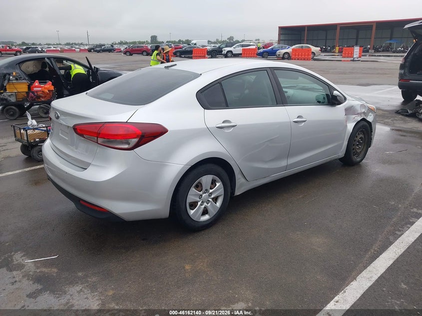 Vin: 3kpfk4a71he048598, lot: 46661939, kia forte lx 20174