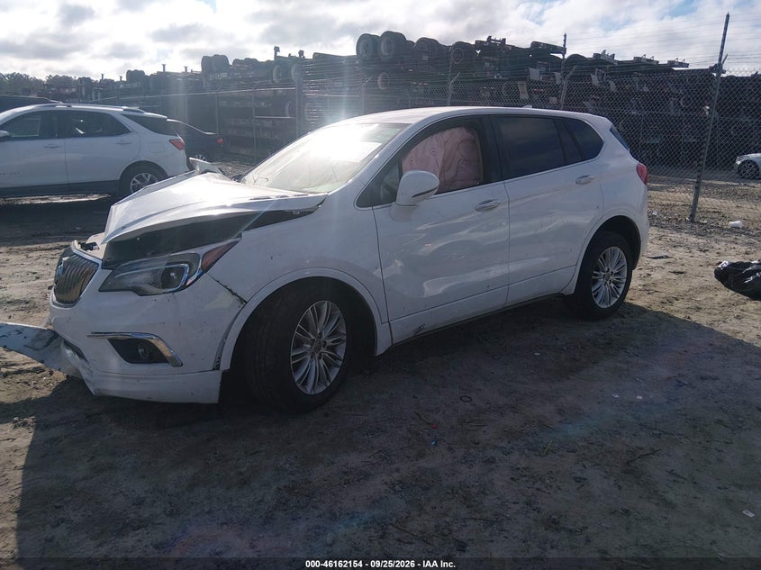 Vin: lrbfxasaxhd177790, lot: 46661953, buick envision preferred 20172