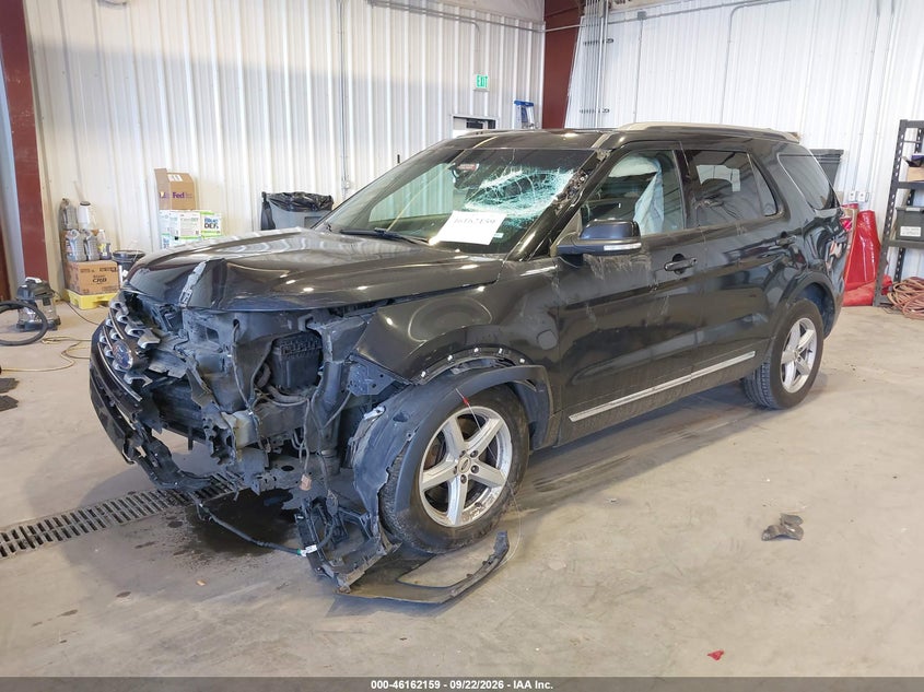 Vin: 1fm5k8d87hga95055, lot: 46661958, ford explorer xlt 20172
