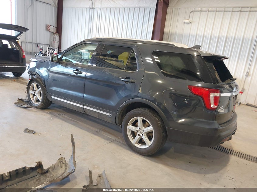 Vin: 1fm5k8d87hga95055, lot: 46661958, ford explorer xlt 20173