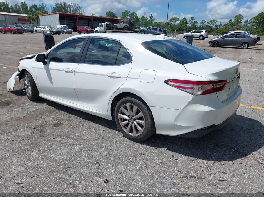 Vin: 4t1c11ak2lu867134, lot: 46661987, toyota camry le 20203