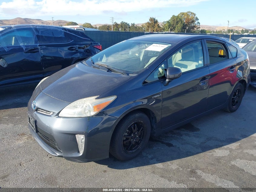 Vin: jtdkn3du3c5538207, lot: 46662002, toyota prius two 20122