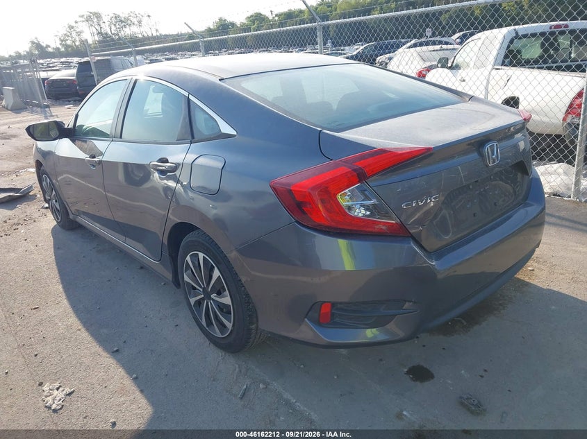 Vin: 19xfc2f50he205126, lot: 46662011, honda civic lx 20173