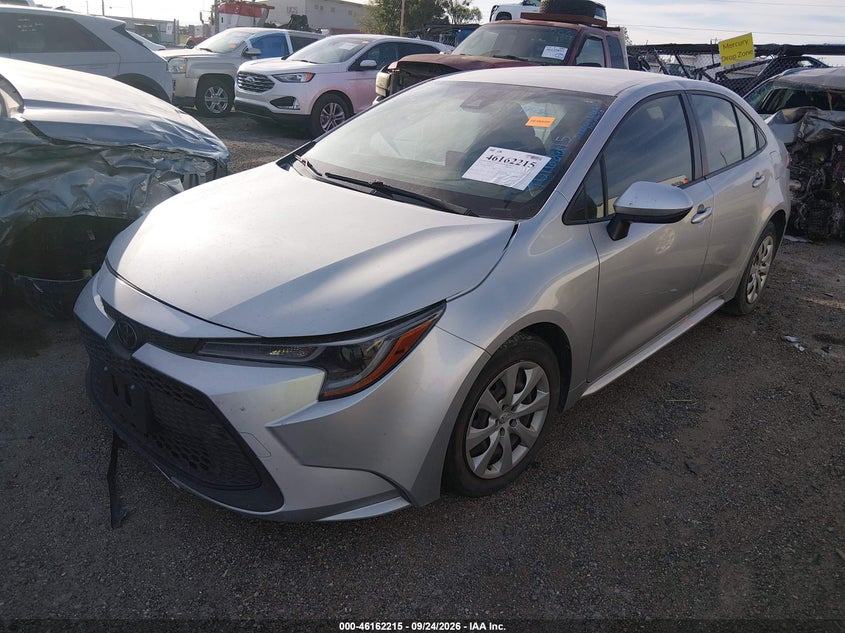 Vin: jtdepmaexn3017073, lot: 46662013, toyota corolla le 20222
