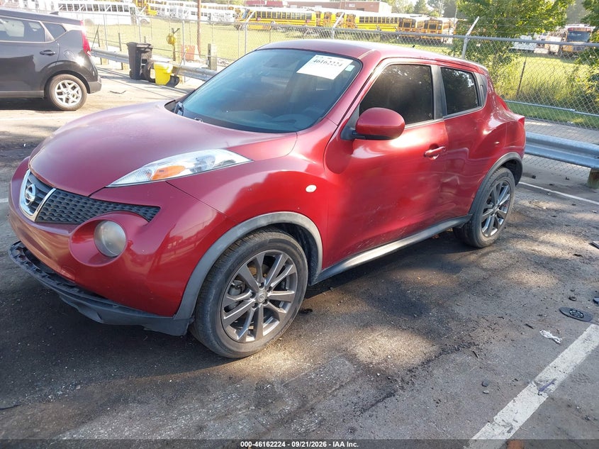 Vin: jn8af5mr7dt216445, lot: 46662023, nissan juke s 20132