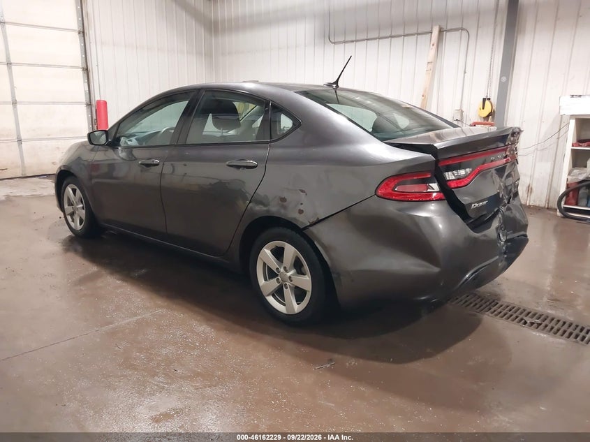 Vin: 1c3cdfbb1gd667444, lot: 46662028, dodge dart sxt 20163