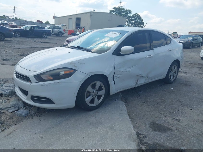 Vin: 1c3cdfbbxfd275366, lot: 46662034, dodge dart sxt 20152