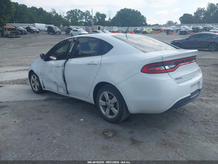 Vin: 1c3cdfbbxfd275366, lot: 46662034, dodge dart sxt 20153