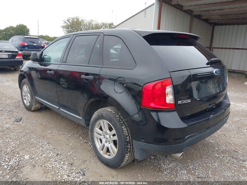 Vin: 2fmdk3gc1bba28559, lot: 46662037, ford edge se 20113