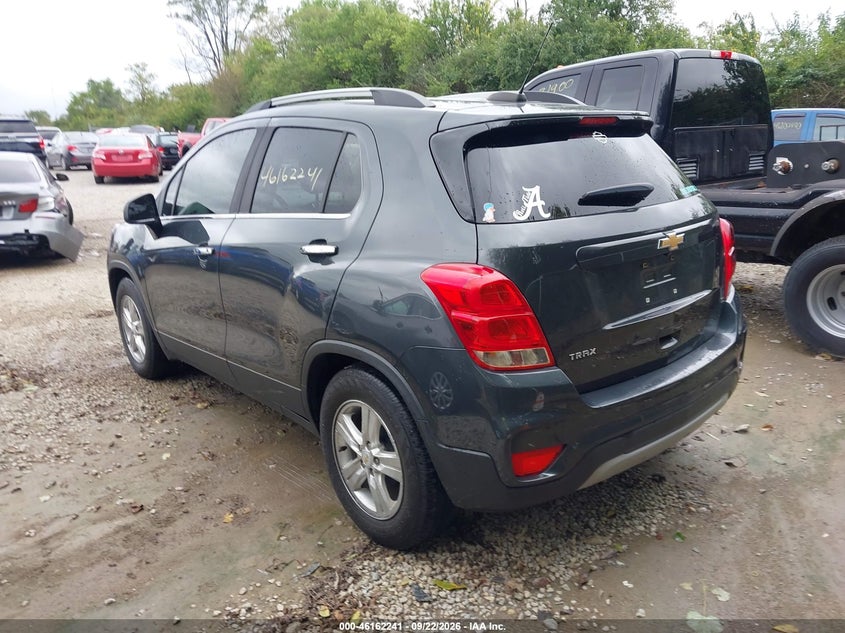 Vin: kl7cjlsb1jb681640, lot: 46662040, chevrolet trax 1lt 20183