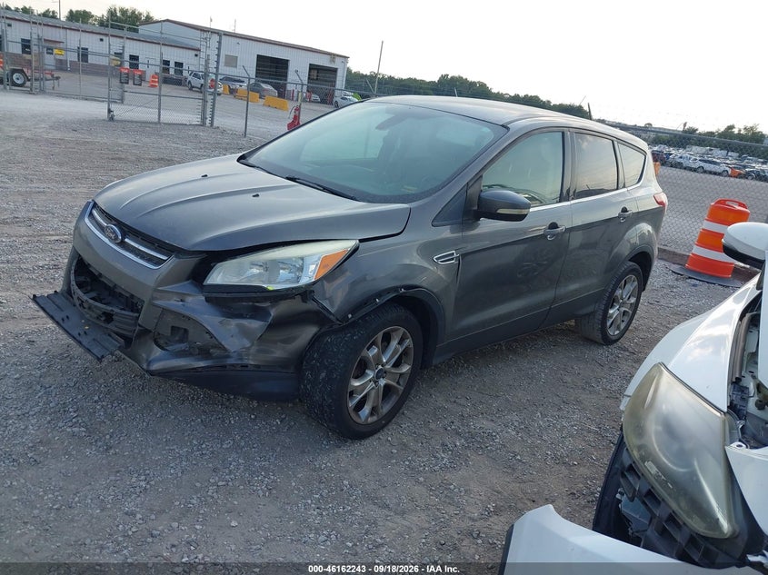 Vin: 1fmcu0h91duc92742, lot: 46662042, ford escape sel 20132