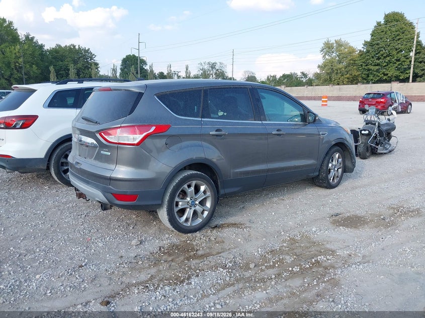 Vin: 1fmcu0h91duc92742, lot: 46662042, ford escape sel 20134