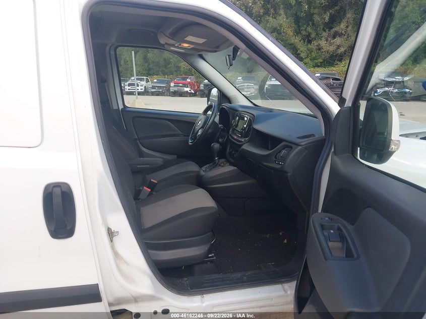 Vin: zfbhrfbb9m6u44249, lot: 46662045, ram promaster city tradesman slt 20211
