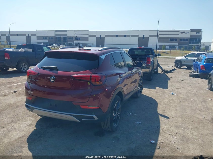 Vin: kl4mmds25pb051577, lot: 46662060, buick encore gx select fwd 20234