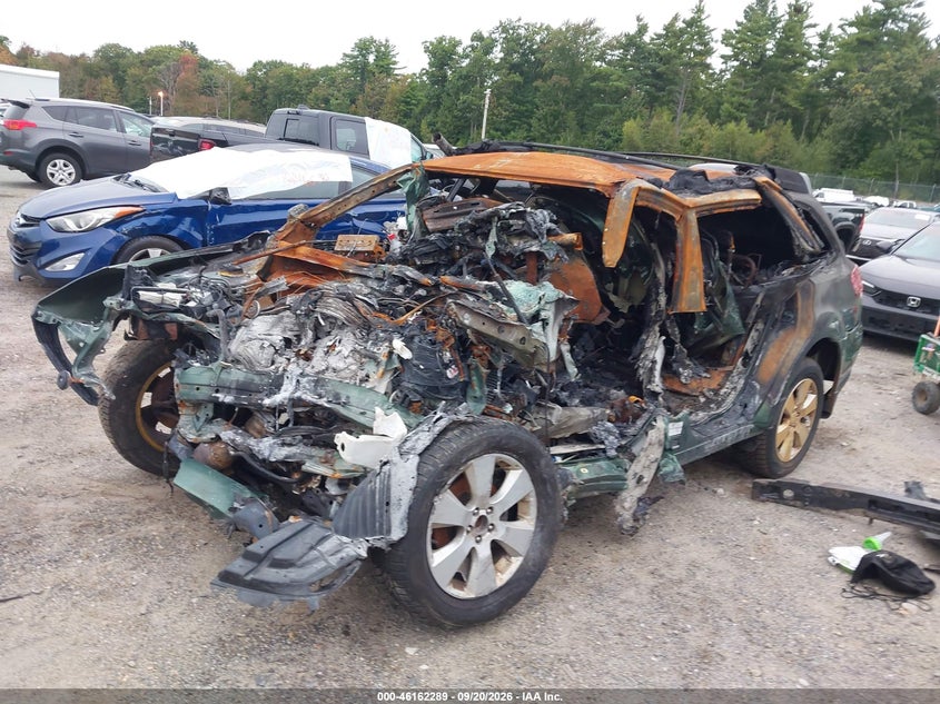 Vin: 4s4brccc9a3342709, lot: 46662088, subaru outback 2.5i premium 20102