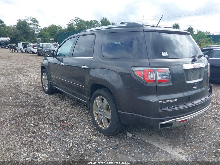 Vin: 1gkkvtkd7dj268396, lot: 46662096, gmc acadia denali 20133