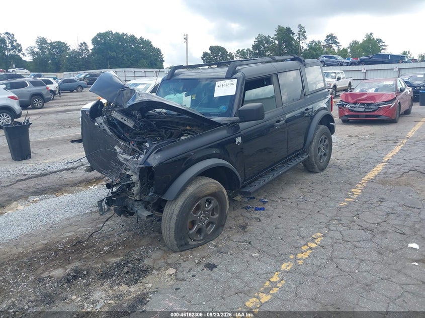 Vin: 1fmde5bh2plb40901, lot: 46662105, ford bronco big bend 20232