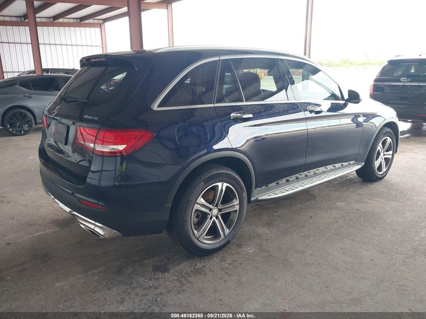 Vin: wdc0g4kb0hf156429, lot: 46662167, mercedes-benz glc 300 4matic 20174