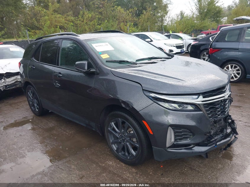 Vin: 3gnaxmev0ns242550, lot: 46662197, chevrolet equinox fwd rs 2022 img_1