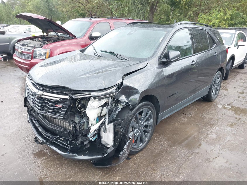Vin: 3gnaxmev0ns242550, lot: 46662197, chevrolet equinox fwd rs 20222