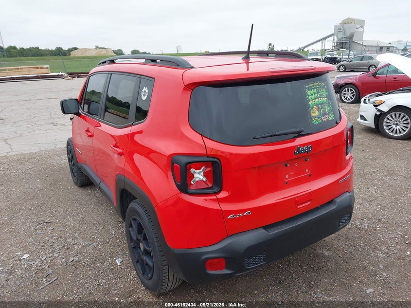 Vin: zacnjba19kpj98853, lot: 46662233, jeep renegade sport 4x4 20193