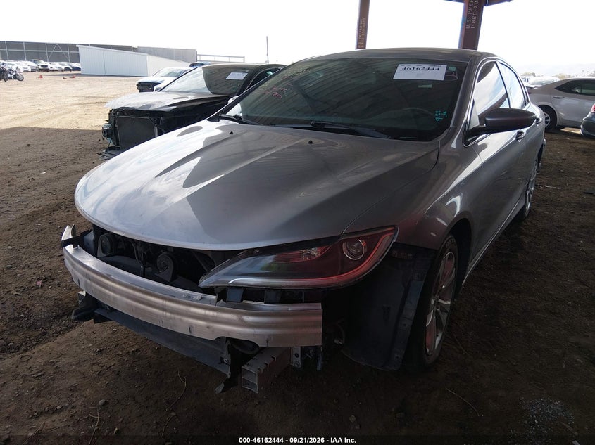 Vin: 1c3cccab8fn601100, lot: 46662243, chrysler 200 limited 20152