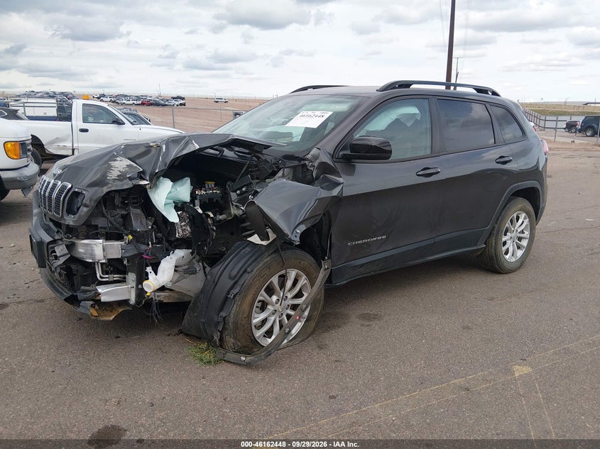 Vin: 1c4pjmmn0nd539677, lot: 46662247, jeep cherokee latitude lux 20222