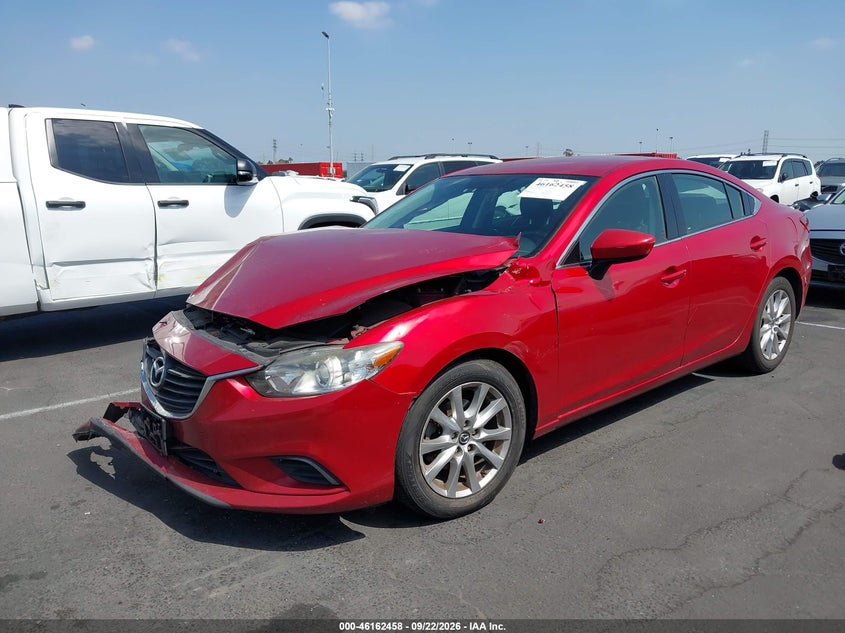 Vin: jm1gj1u53g1400498, lot: 46662257, mazda mazda6 i sport 20162