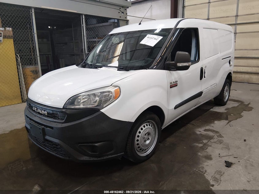 Vin: zfbhrfab7l6p32903, lot: 46662261, ram promaster city tradesman 20202